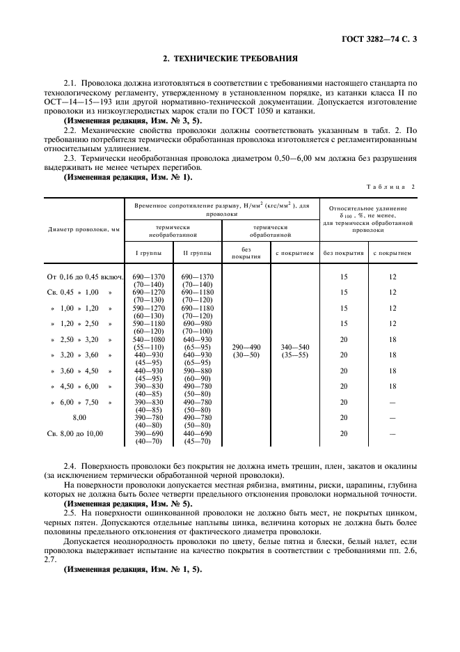ГОСТ 3282-74 Проволока стальная низкоуглеродистая общего назначения. Технические условия (фото 4 из 11)