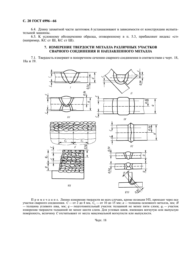 ГОСТ 6996-66 Сварные соединения. Методы определения механических свойств (фото 21 из 45)