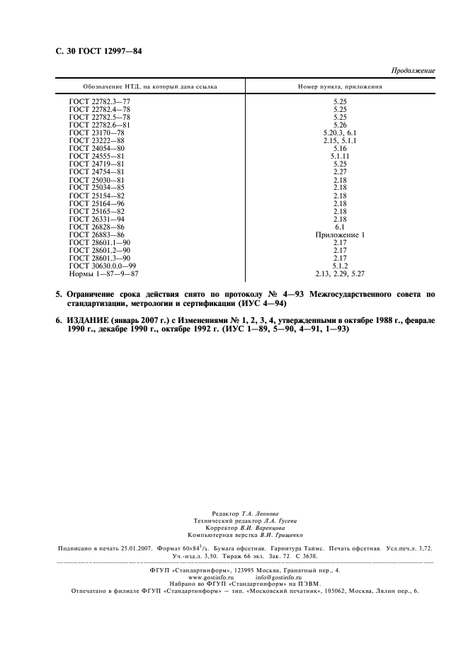 ГОСТ 12997-84 Изделия ГСП. Общие технические условия (фото 31 из 31)
