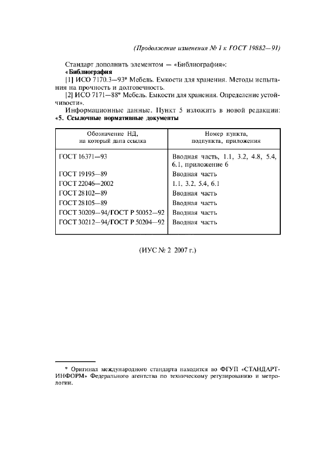 Изменение №1 к ГОСТ 19882-91  (фото 12 из 12)