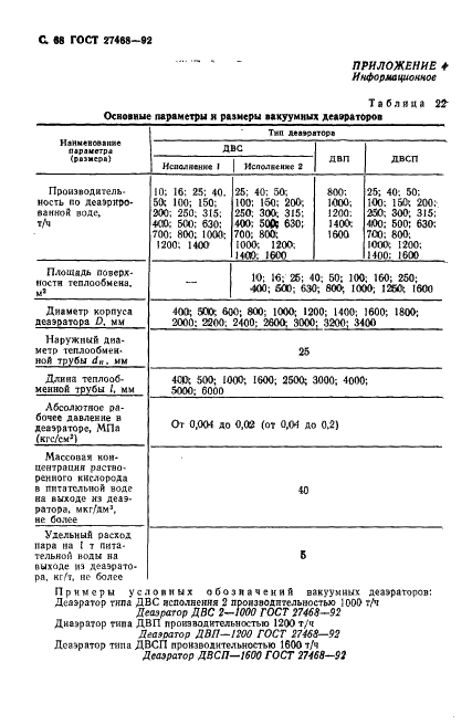 ГОСТ 27468-92 Оборудование тепломассобменное стационарных дистилляционных опреснительных установок. Общие технические требования (фото 69 из 93)