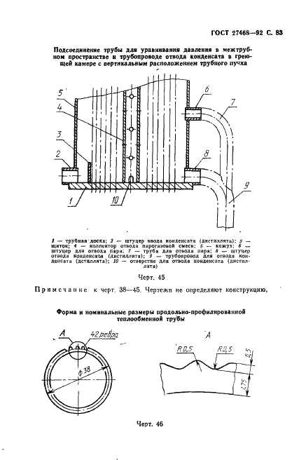 ГОСТ 27468-92 Оборудование тепломассобменное стационарных дистилляционных опреснительных установок. Общие технические требования (фото 84 из 93)