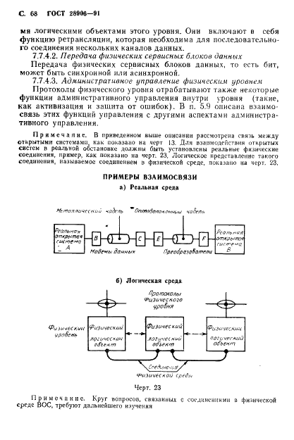 ГОСТ 28906-91 Системы обработки информации. Взаимосвязь открытых систем. Базовая эталонная модель (фото 70 из 92)