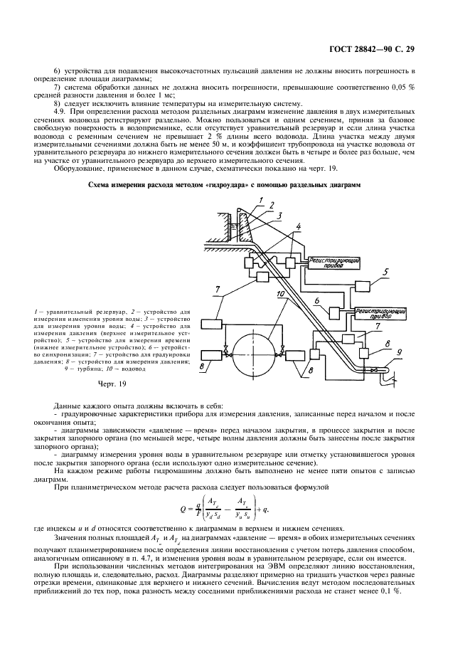 ГОСТ 28842-90 Турбины гидравлические. Методы натурных приемочных испытаний (фото 31 из 107)