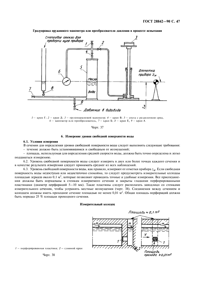 ГОСТ 28842-90 Турбины гидравлические. Методы натурных приемочных испытаний (фото 49 из 107)