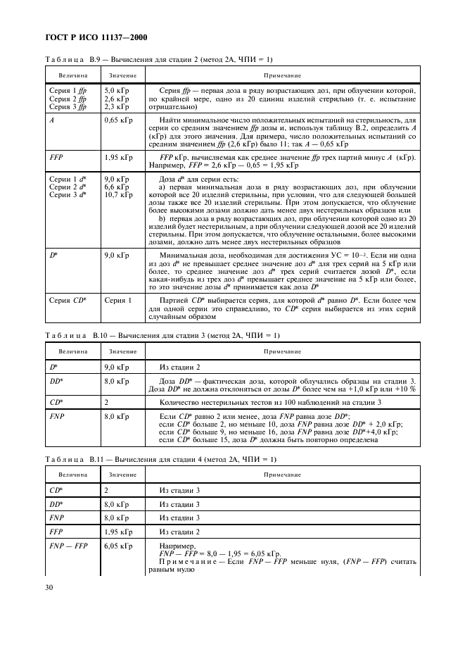 ГОСТ Р ИСО 11137-2000 Стерилизация медицинской продукции. Требования к валидации и текущему контролю. Радиационная стерилизация (фото 34 из 46)