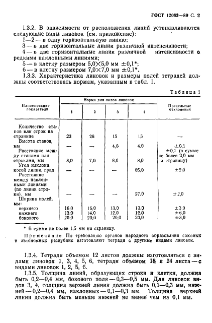 ГОСТ 12063-89 Тетради школьные. Технические условия (фото 4 из 18)