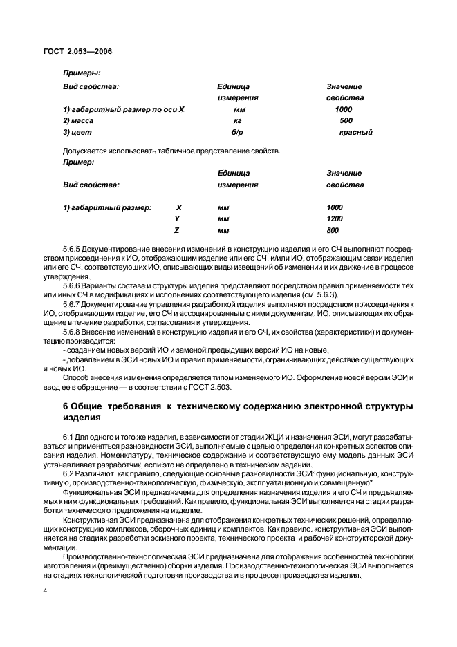ГОСТ 2.053-2006 Единая система конструкторской документации. Электронная структура изделия. Общие положения (фото 6 из 12)