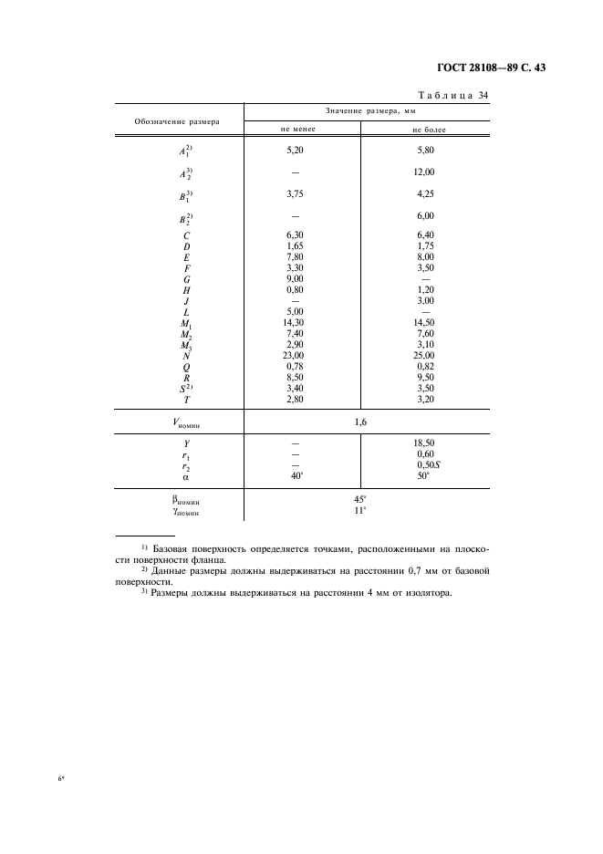 ГОСТ 28108-89 Цоколи для источников света. Типы, основные и присоединительные размеры, калибры (фото 44 из 108)