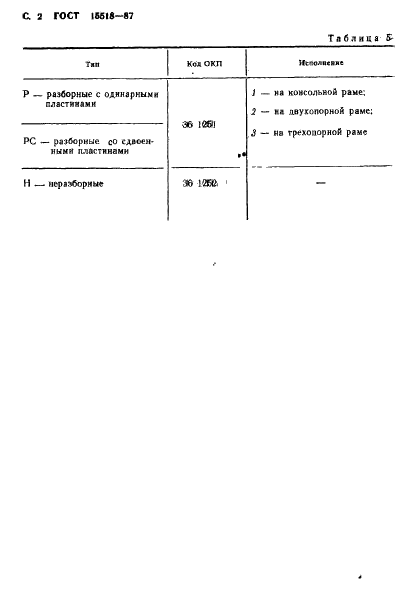 ГОСТ 15518-87 Аппараты теплообменные пластинчатые. Типы, параметры и основные размеры (фото 3 из 31)