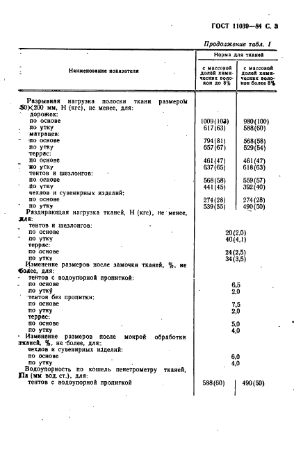 ГОСТ 11039-84 Ткани льняные и полульняные пестротканые и кислованные. Общие технические условия (фото 4 из 10)