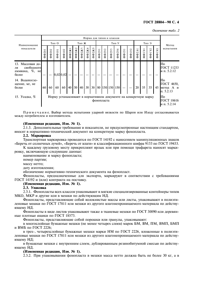 ГОСТ 28804-90 Материалы фенольные формовочные. Общие технические условия (фото 5 из 12)