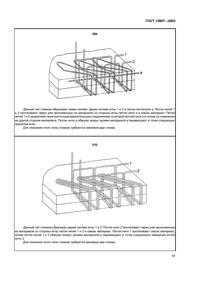 ГОСТ 12807-2003 Изделия швейные. Классификация стежков, строчек и швов (фото 60 из 118)