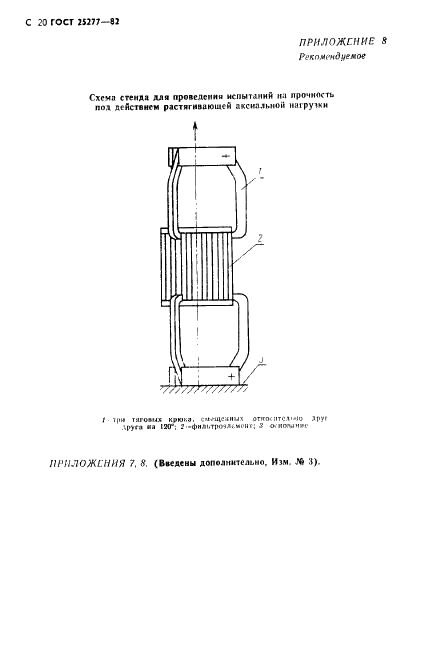 ГОСТ 25277-82 Фильтроэлементы для объемных гидроприводов и смазочных систем. Правила приемки и методы испытаний (фото 21 из 29)