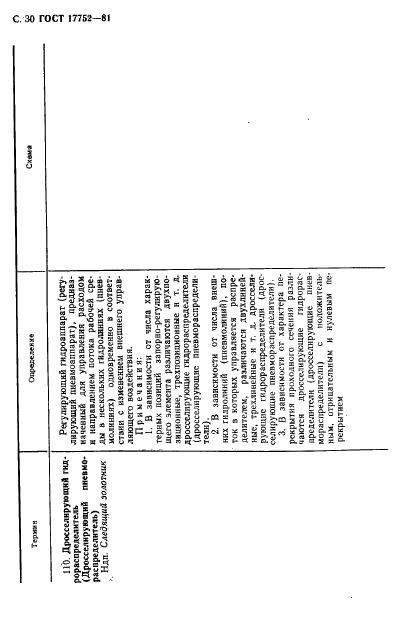 ГОСТ 17752-81 Гидропривод объемный и пневмопривод. Термины и определения (фото 31 из 73)