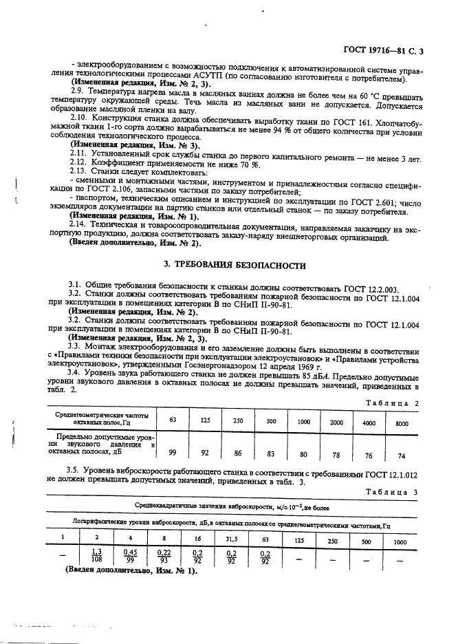 ГОСТ 19716-81 Станки ткацкие автоматические пневморапирные. Общие технические условия (фото 4 из 7)