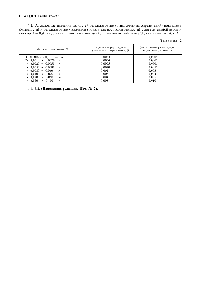 ГОСТ 14048.17-77 Концентраты цинковые. Метод определения индия (фото 5 из 7)