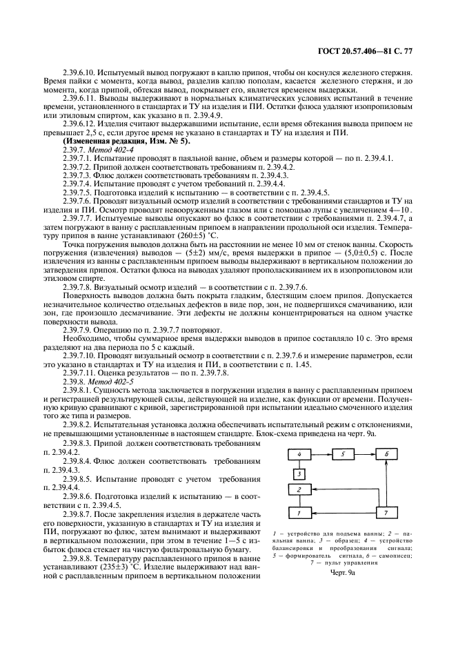 ГОСТ 20.57.406-81 Комплексная система контроля качества. Изделия электронной техники, квантовой электроники и электротехнические. Методы испытаний (фото 78 из 133)