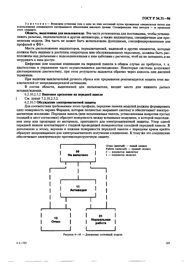 ГОСТ Р 34.31-96 Информационная технология. Микропроцессорные системы. Интерфейс Фьючебас +. Спецификации физического уровня (фото 130 из 197)