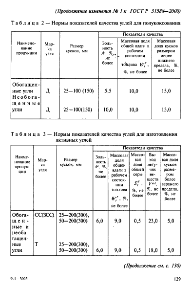ГОСТ Р 51588-2000 Угли каменные и антрациты Кузнецкого и Горловского бассейнов для технических целей. Технические условия (фото 11 из 15)