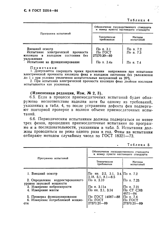 ГОСТ 22314-84 Электрофены бытовые. Общие технические условия (фото 9 из 29)