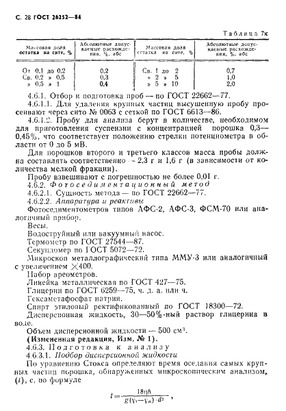 ГОСТ 26252-84 Порошок ниобиевый. Технические условия (фото 28 из 34)