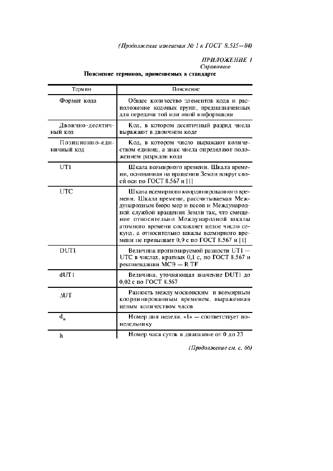 Изменение №1 к ГОСТ 8.515-84  (фото 7 из 8)
