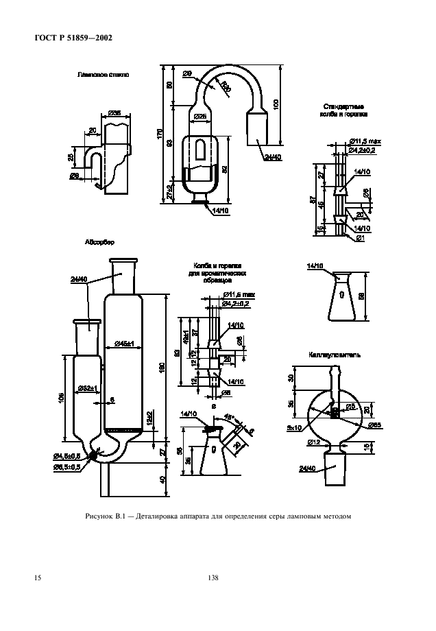 ГОСТ Р 51859-2002 Нефтепродукты. Определение серы ламповым методом (фото 17 из 18)