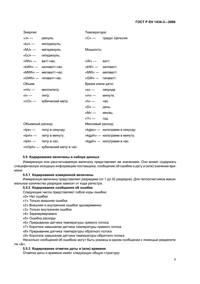 ГОСТ Р ЕН 1434-3-2006 Теплосчетчики. Часть 3. Обмен данными и интерфейсы (фото 14 из 43)