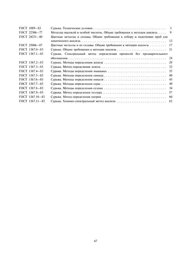 ГОСТ 1367.11-83 Сурьма. Химико-спектральный метод анализа (фото 6 из 7)