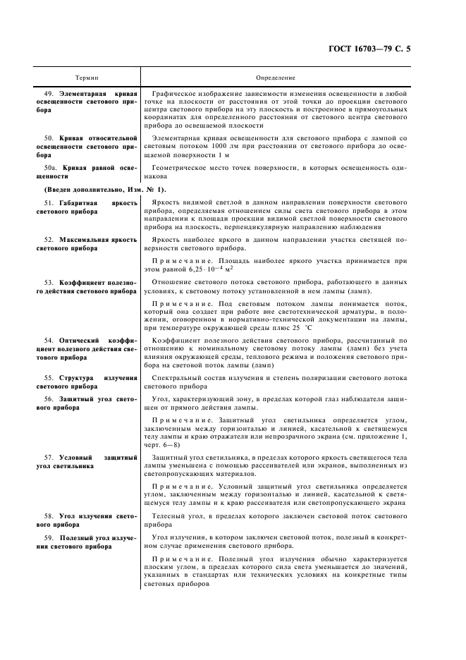 ГОСТ 16703-79 Приборы и комплексы световые. Термины и определения (фото 6 из 19)