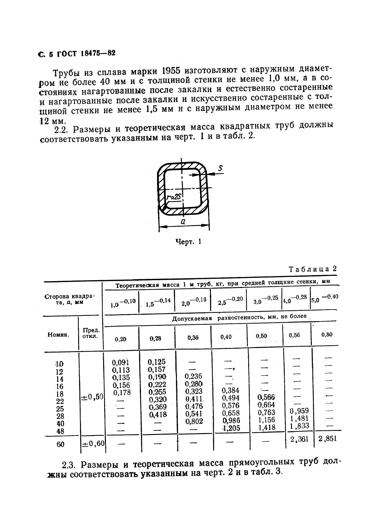 ГОСТ 18475-82 Трубы холоднодеформированные из алюминия и алюминиевых сплавов. Технические условия (фото 7 из 23)