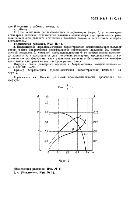 ГОСТ 24814-81 Вентиляторы крышные радиальные. Общие технические условия (фото 14 из 15)