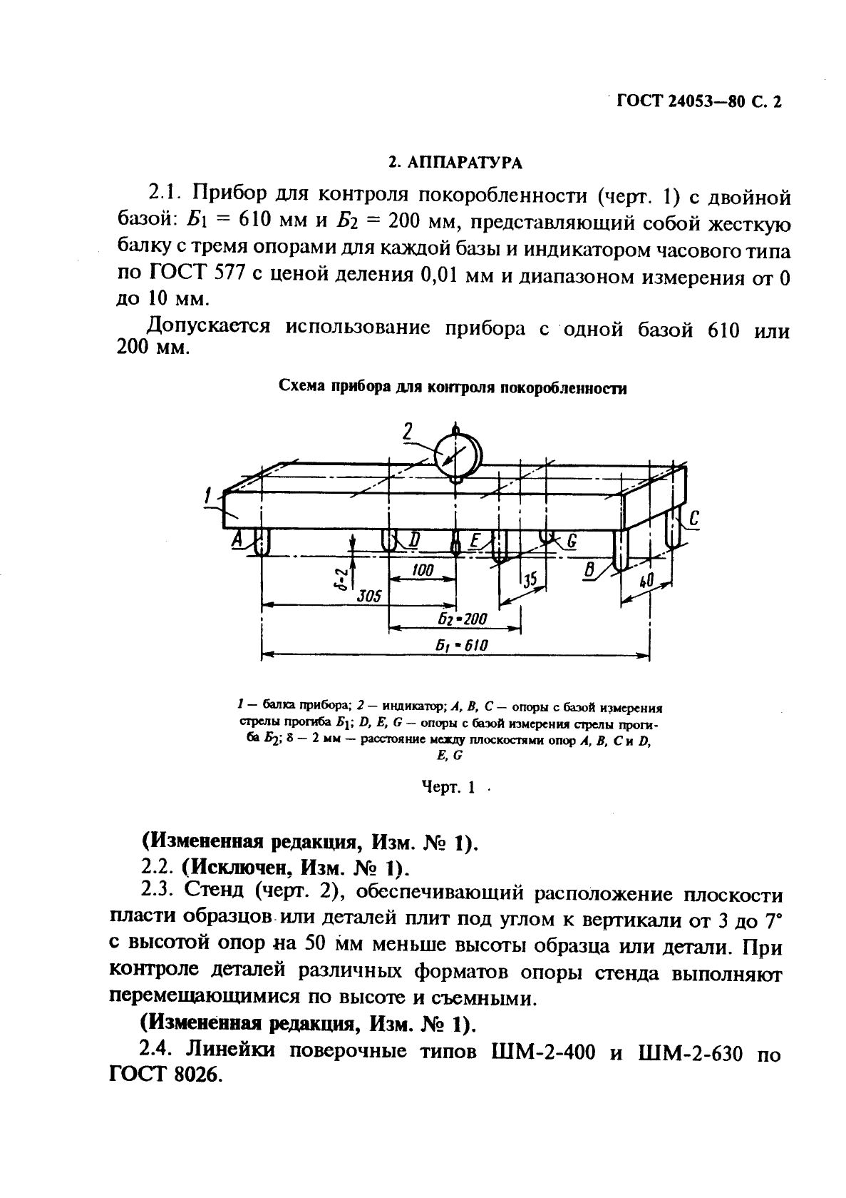 ГОСТ 24053-80 Плиты древесно-стружечные. Детали мебельные. Метод определения покоробленности (фото 3 из 8)