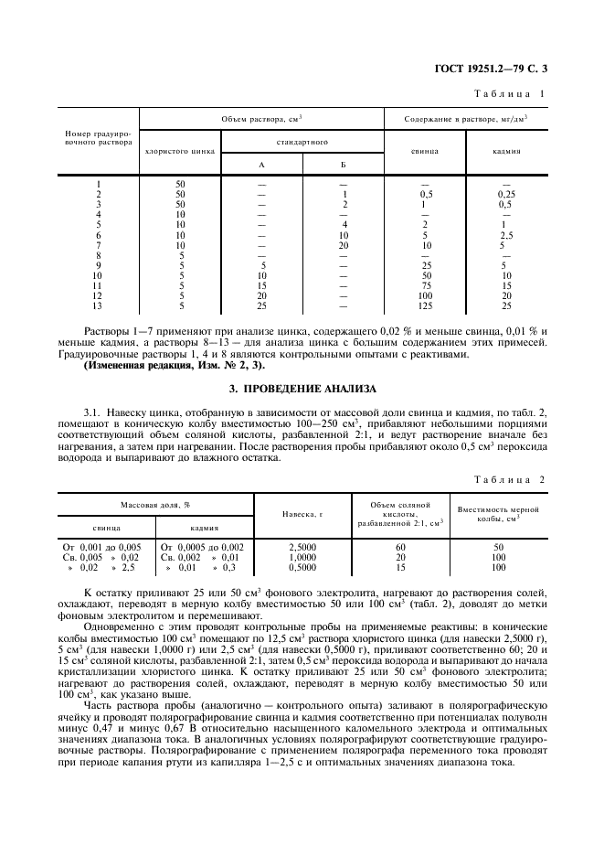 ГОСТ 19251.2-79 Цинк. Метод определения свинца и кадмия (фото 4 из 7)