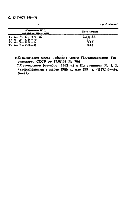 ГОСТ 841-76 Реактивы. Кислота метафосфорная. Технические условия (фото 13 из 14)
