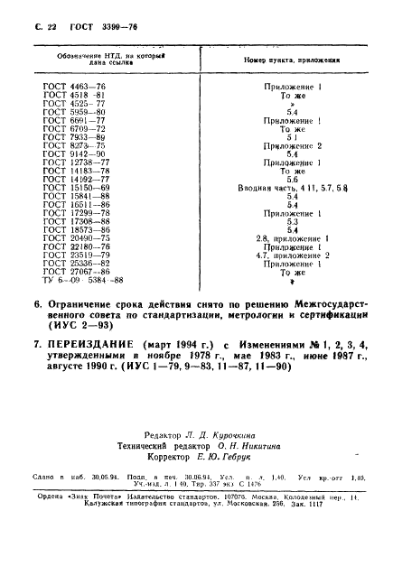 ГОСТ 3399-76 Трубки медицинские резиновые. Технические условия (фото 23 из 23)