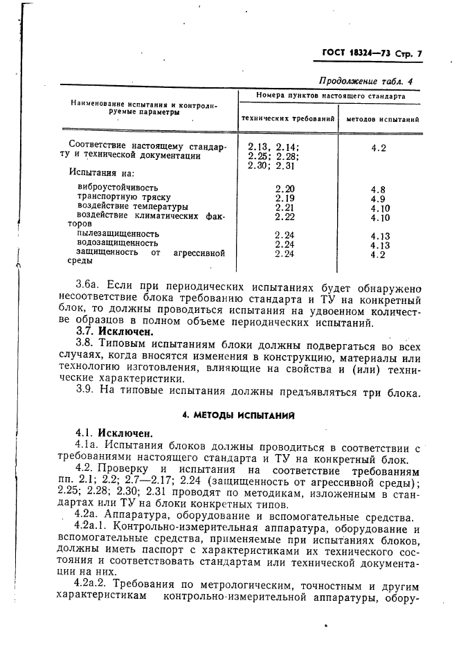 ГОСТ 18324-73 Блоки источников ионизирующих излучений для релейных радиоизотопных приборов. Общие технические условия (фото 8 из 18)