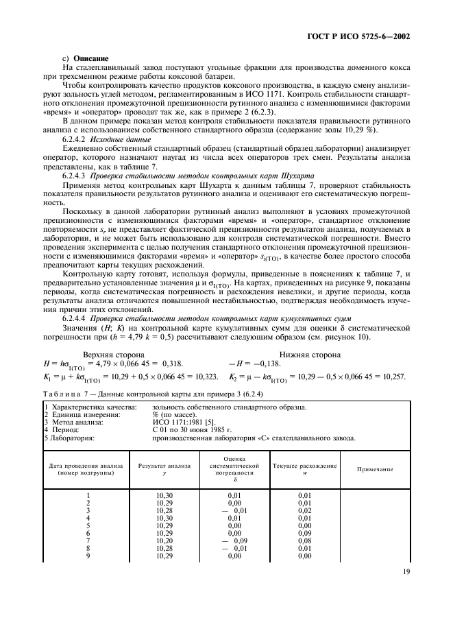 ГОСТ Р ИСО 5725-6-2002 Точность (правильность и прецизионность) методов и результатов измерений. Часть 6. Использование значений точности на практике (фото 27 из 51)
