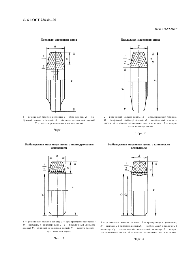 ГОСТ 28630-90 Шины массивные. Термины и определения (фото 8 из 8)