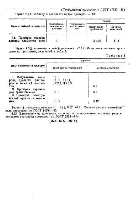 ГОСТ 17523-85 Реле электромагнитные. Общие технические условия (фото 18 из 18)