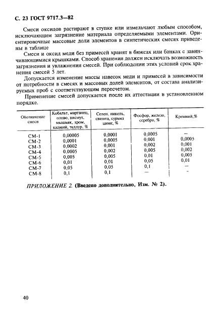 ГОСТ 9717.3-82 Медь. Метод спектрального анализа по оксидным стандартным образцам (фото 23 из 25)