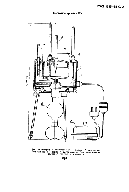 ГОСТ 1532-81 Вискозиметры для определения условной вязкости. Технические условия (фото 3 из 14)
