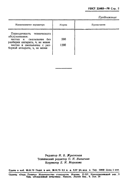 ГОСТ 23403-78 Аппараты буквопечатающие стартстопные семиэлементного кода. Основные параметры (фото 6 из 12)