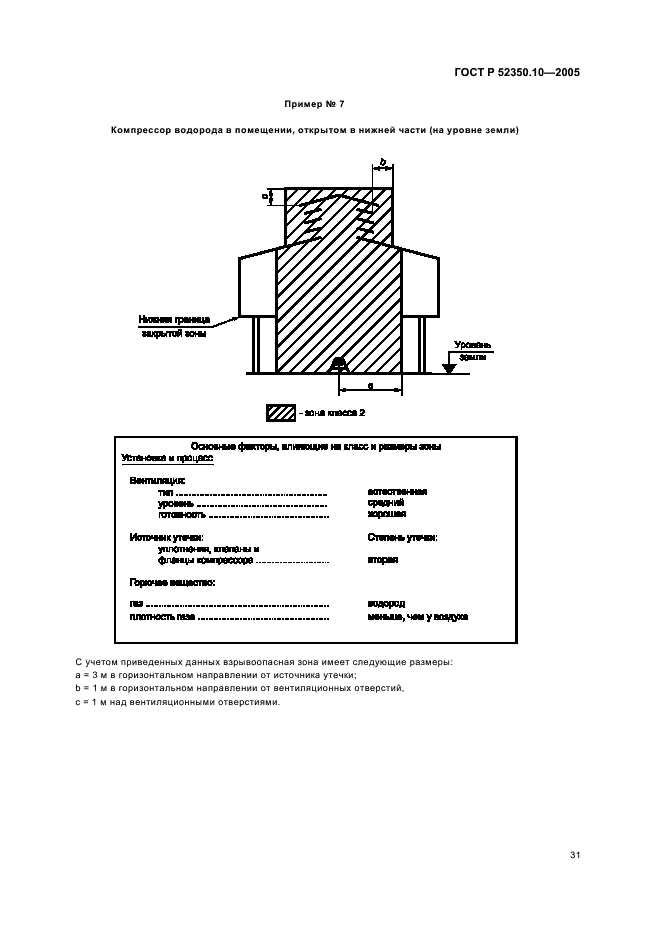 ГОСТ Р 52350.10-2005 Электрооборудование для взрывоопасных газовых сред. Часть 10. Классификация взрывоопасных зон (фото 35 из 50)