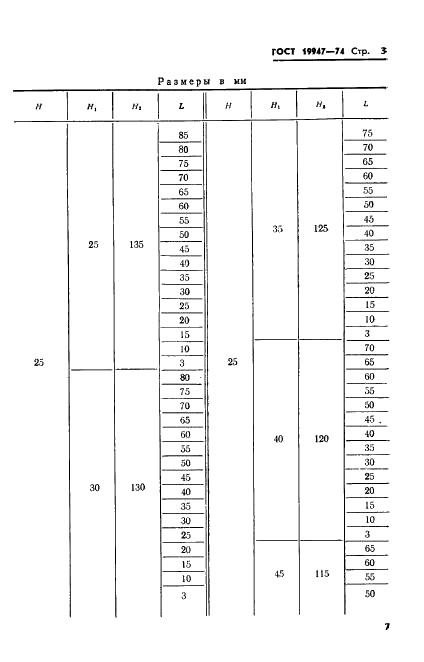 ГОСТ 19947-74 Пресс-формы для выплавляемых моделей. Основные размеры (фото 8 из 14)