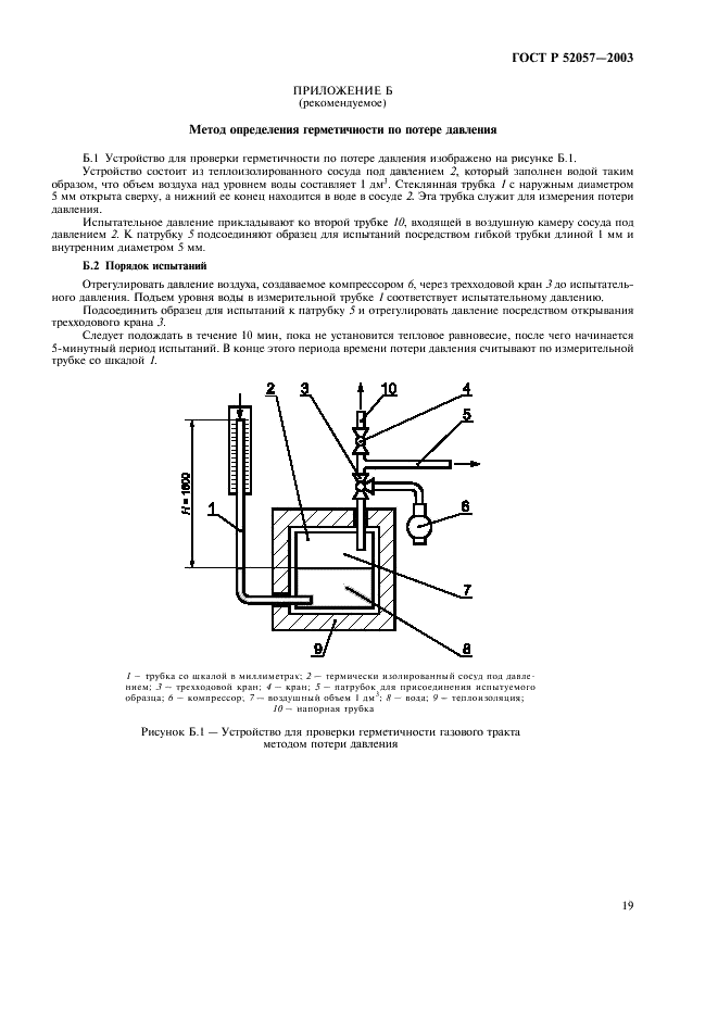 ГОСТ Р 52057-2003 Краны для газовых аппаратов. Общие технические требования и методы испытаний (фото 24 из 25)