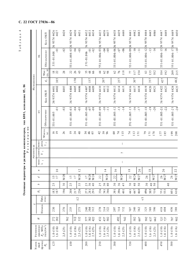 ГОСТ 27036-86 Компенсаторы и уплотнения сильфонные металлические. Общие технические условия (фото 23 из 80)