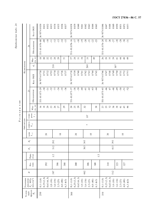 ГОСТ 27036-86 Компенсаторы и уплотнения сильфонные металлические. Общие технические условия (фото 58 из 80)