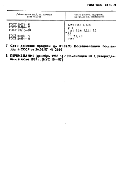 ГОСТ 10693-81 Вводы конденсаторные герметичные на номинальные напряжения 11О кВ и выше. Общие технические условия (фото 22 из 23)